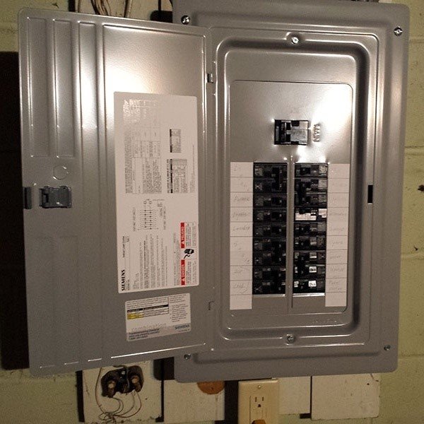 finding the air conditioning breaker at the electric panel